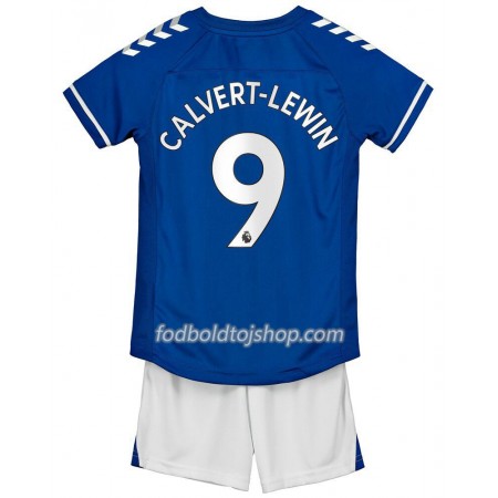 Everton Dominic Calvert-Lewin 9 Børn Hjemme Fodboldsæt 2020-21 S/S (+ Korte bukser)